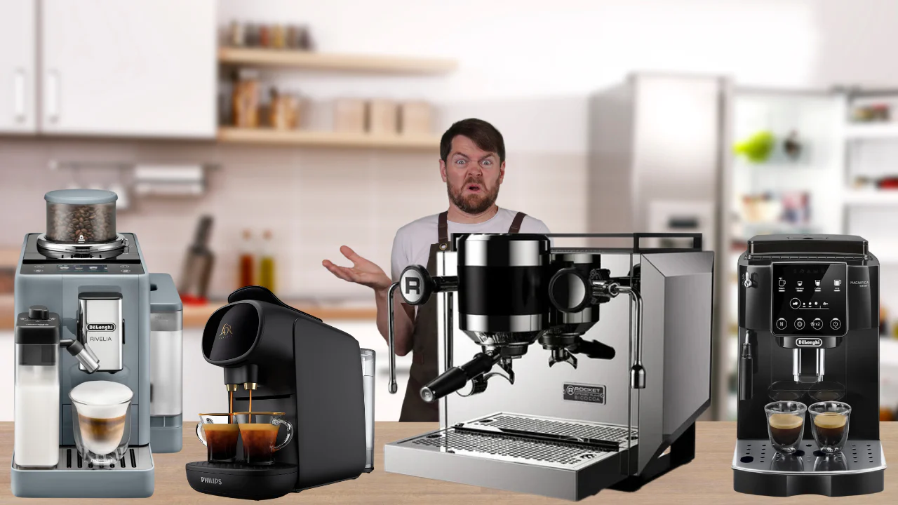 best kinds of coffee machines 1600x